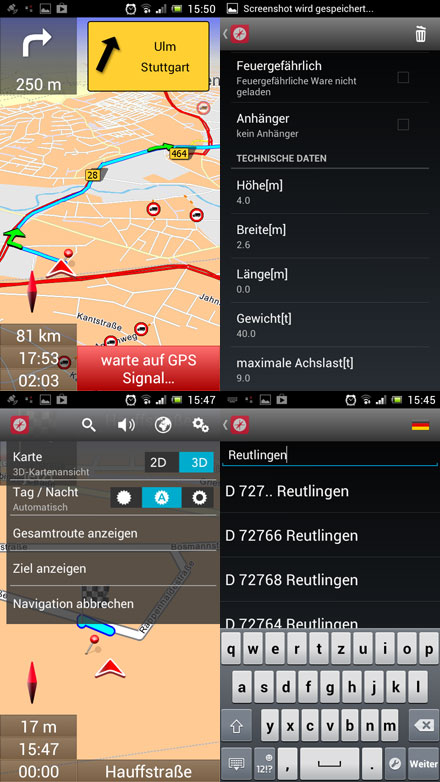 PTV FleetNavigator x3 (Deutschland/Österreich/Schweiz (DACH)) [Android]